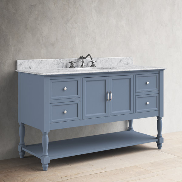 Right Offset Sink Vanity 60 In Wayfair